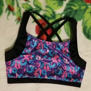 Must Go!! Cheer/Gymnastics Sports Bra | Girls (M)